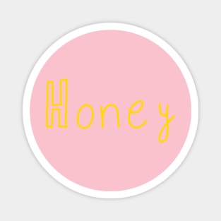 Ladies Honey Gift Shirt Womens Top Yellow Magnet